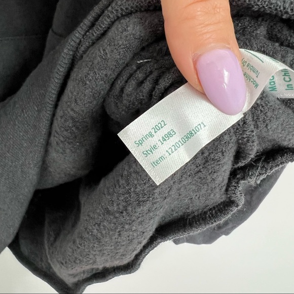 Marine Layer Banks Pullover Hoodie in Black Iris Sz S NWT - Picture 12 of 13